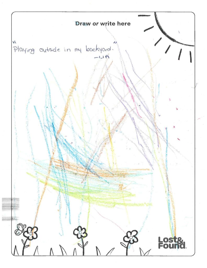 Lia, age 3, Ontario