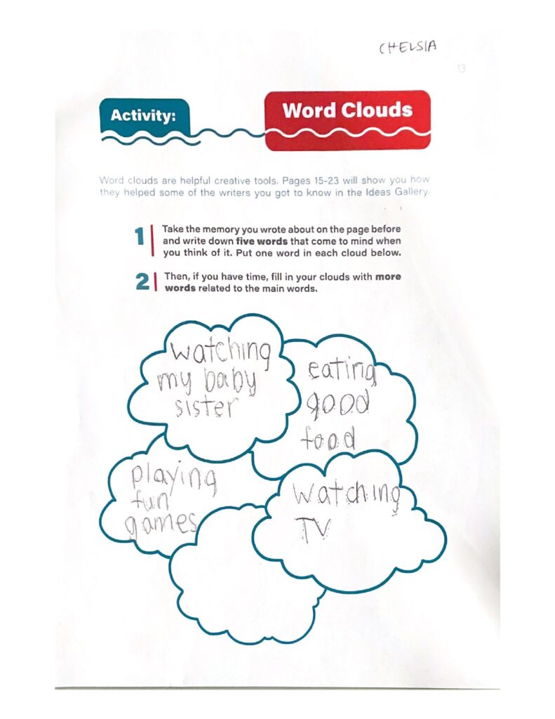 Chelsia, age 6, British Columbia