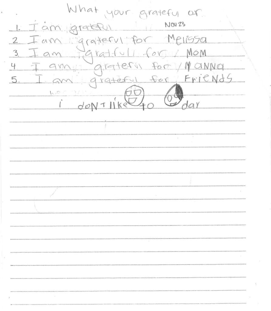 Illias, age 8, Ontario