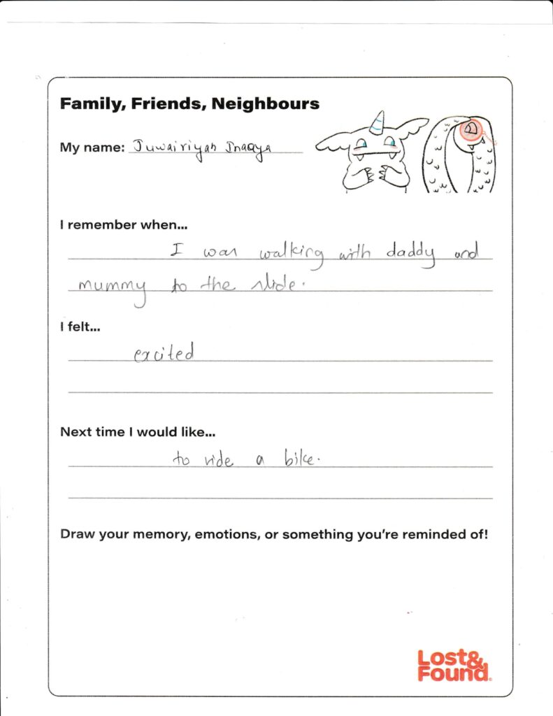 Juwairiyah, age 5, Manitoba