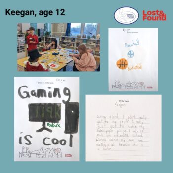 Keegan, age 12, Ontario