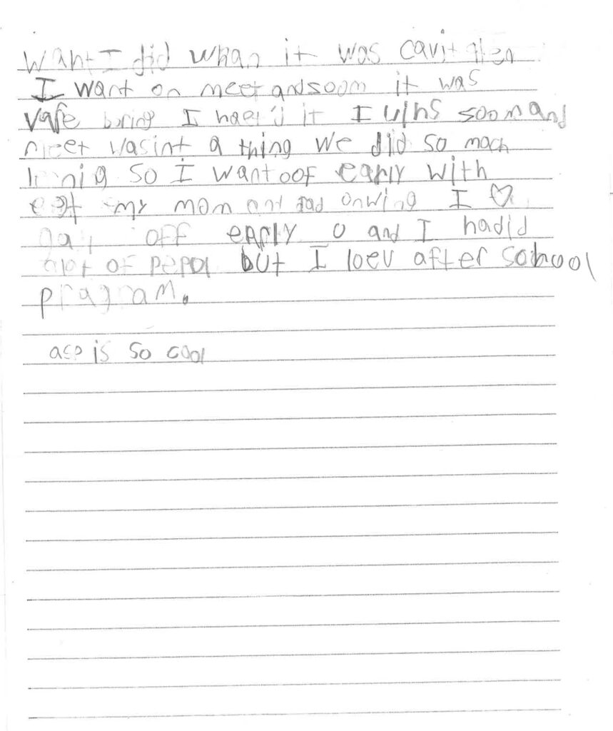 Neaveh, age 8, Ontario