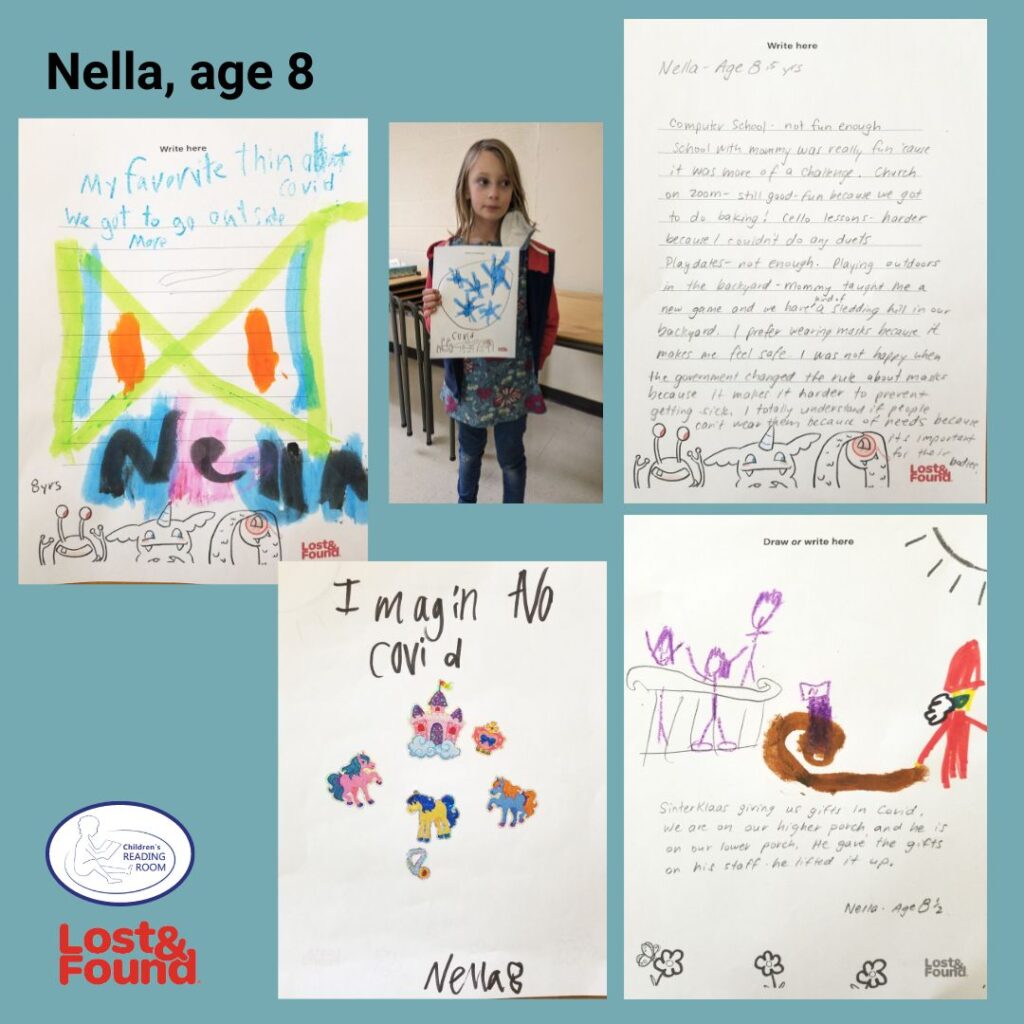 Nella, age 8, Ontario