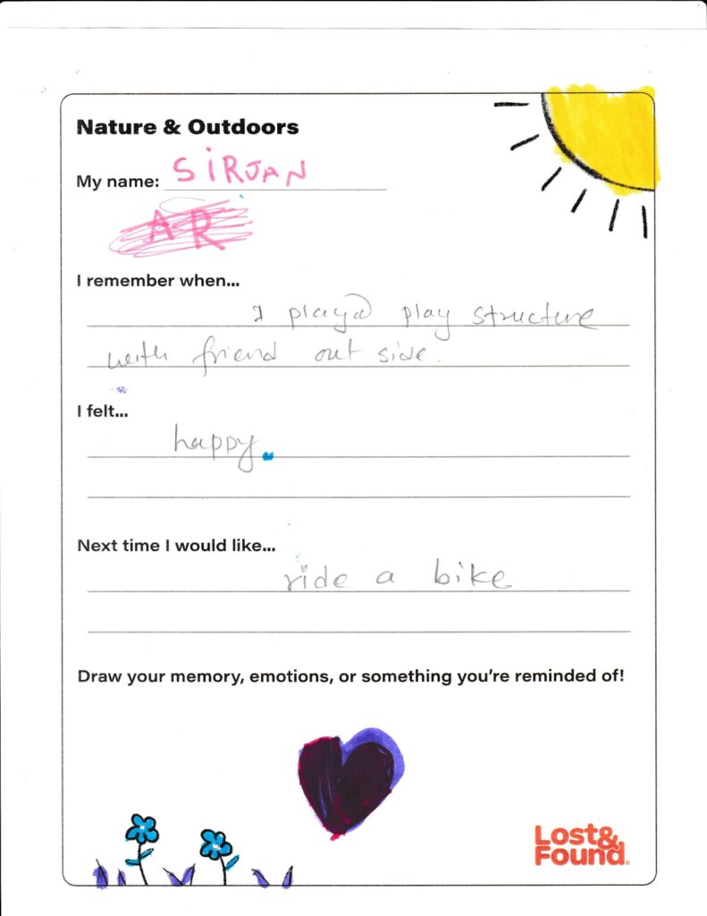 Sirjan, age 5, Manitoba